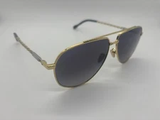 NEW FRED FG40051U 30D Gold Aviator Sunglasses 60-12-150mm Comes w/Full Set