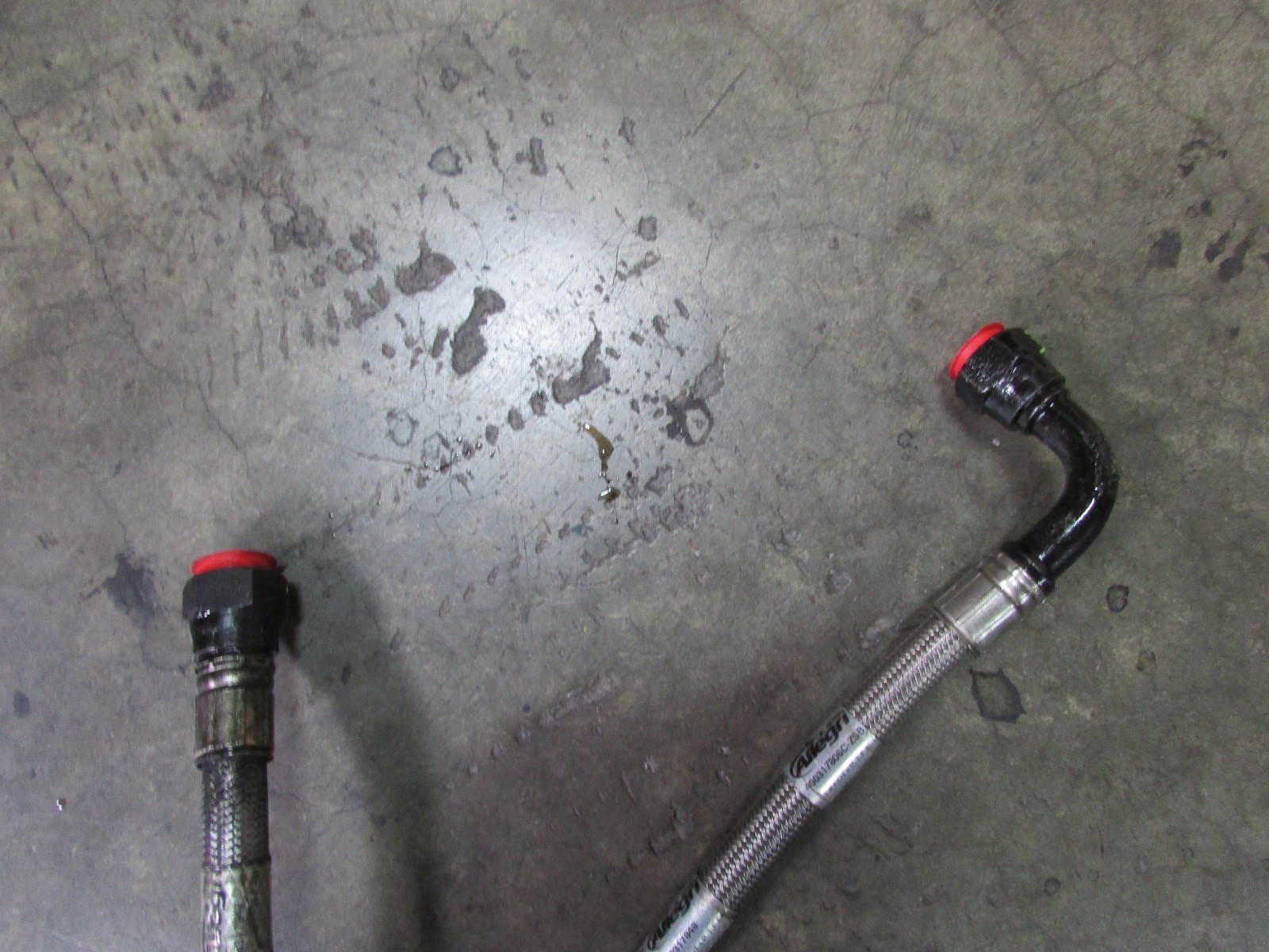 Lamborghini Gallardo Coupe, Spyder, Oil Cooler Line Set, Used, P/N 400317806C