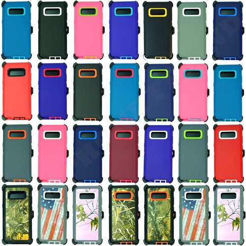 For Samsung Galaxy S8/S8+Plus Shockproof Defender Case Cover with Belt Clip  - Picture 1 of 28