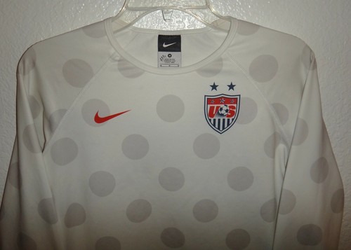 NEU DAMEN M NIKE TEAM AUSGESTELLT TEAM USA US NATIONAL FUSSBALL TRIKOT SHIRT HERGESTELLT IN DEN USA - Bild 3 von 5