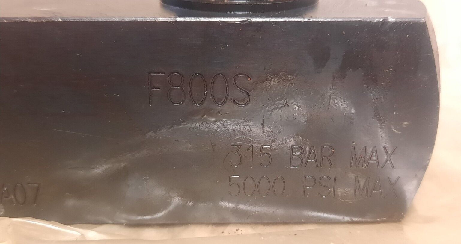 HYDRA STAR  #F800S  VALVE, FLOW CONTROL (1/2” STEEL, 5000 PSI MAX.)  J263