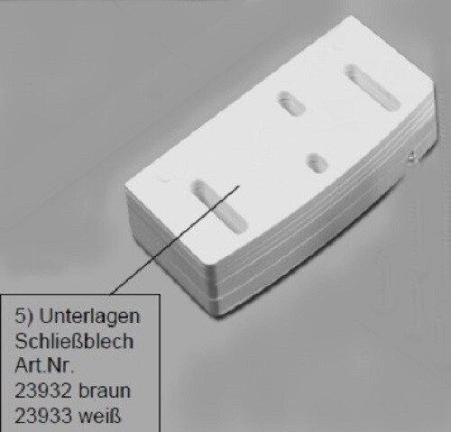 ABUS FAS97 Ersatzteile für Schanierseitensicherung - Bild 16 von 22