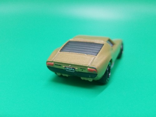 1968 Lamborghini Miura P400S Gold Bronze 2010 Matchbox Exotics 1:60 Diecast Car - Picture 4 of 16