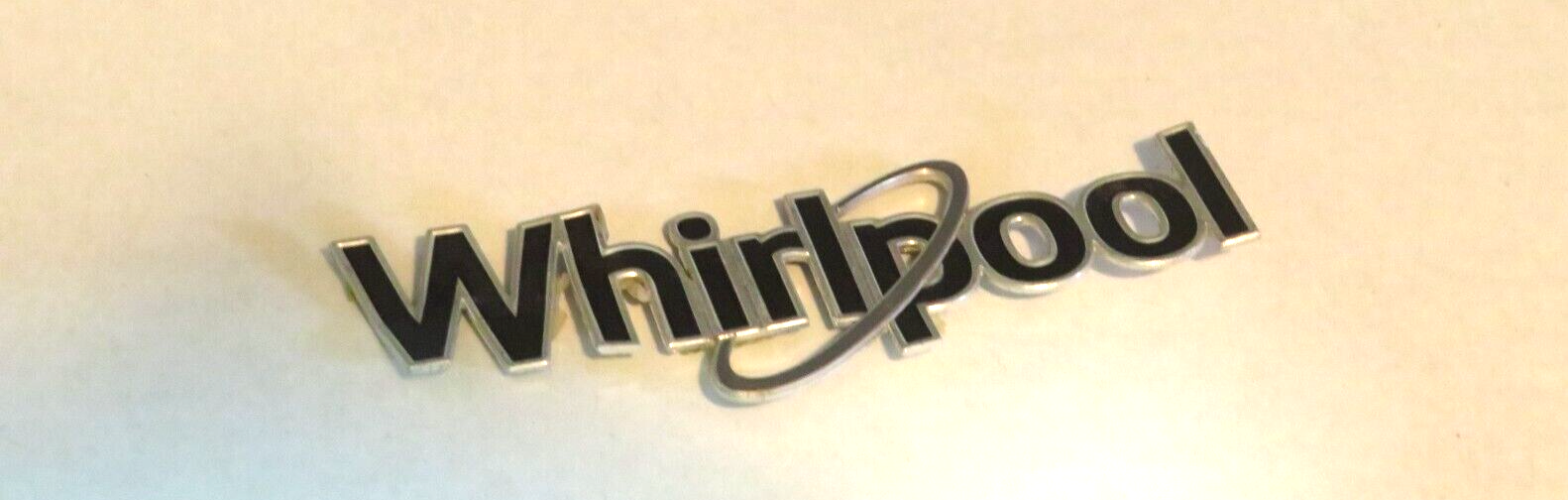 Whirlpool Appliance Nameplate / Emblem / Insignia / Logo 2 1/2" (P6518
