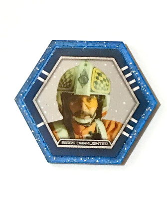 Topps Star Wars Galactic Connexions Biggs Darklighter Blue Starfield Promo