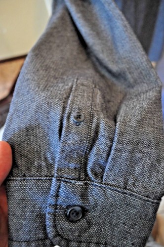 Goodfellow & Co Hombre Button Down Denim Shirt Colores Azul y Gris Tallas S-XXL - Imagen 20 de 28