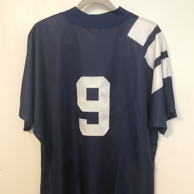 ADIDAS EQUIPMENT VINTAGE 90'S BLUE FOOTBALL SHIRT JERSEY