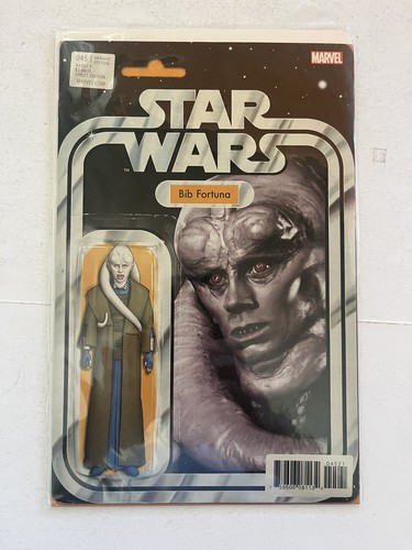 Star Wars #45 Bib Fortuna Action Figure Variant. Marvel, 2018. High Grade - Picture 1 of 11