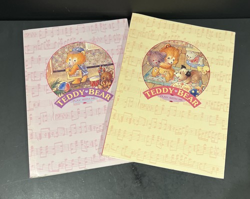 Teddy Bear Play with Me Photo Album Box Set with 5 Albums - Vintage - Picture 9 of 9
