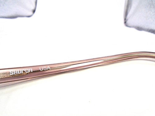Shuron NULADY Hellrosa 5 3/4 Vintage Damen Cateye Brillengestell Made in USA - Bild 5 von 11