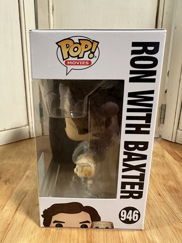 Funko Pop RON BORGOÑA con Baxter #946 SDCC 2020 compartido exclusivo Anchorman NUEVO - Imagen 6 de 9