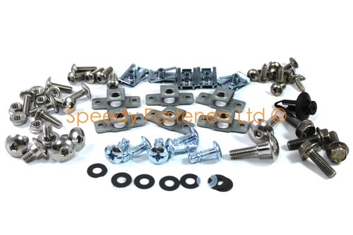 Perno de carenado de acero inoxidable y sujetadores Dzus para Honda NS400R 1985-87 NS 400 - Imagen 5 de 5