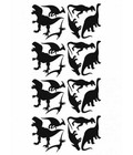 24 Dinosaur Wall Stickers & Decals Vinyl Art Mural Bedroom Removable on A4 Sheet