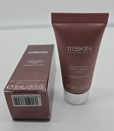 111SKIN ~ Rosenquarz Peeling Maske ~ 30ml/1,01 flüssige Unzen Neu im Karton - Bild 8 von 10