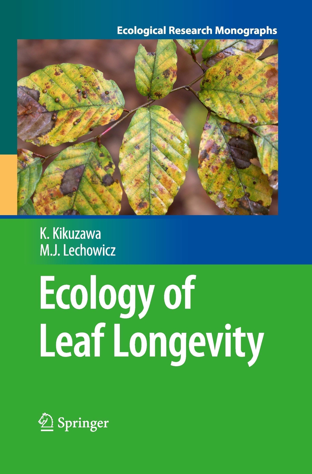 Thumbnail - Ecology Of Leaf Longevity Martin J. Lechowicz (u. A.) Taschenbuch