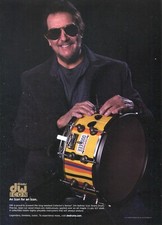 2020 Print Ad of DW Drum Workshop Jim Keltner Icon Snare Drum