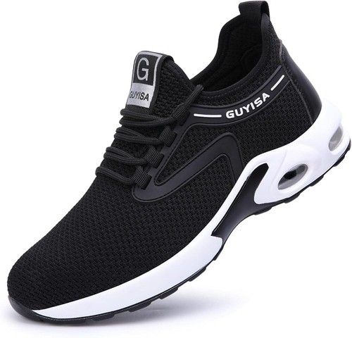 Safety Work Steel Toe Shoes Air Cushioned Anti-Smash Anti-Puncture Sneakers 2025 - Picture 1 of 8