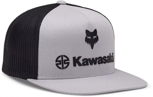 Fox Racing Fox x Kawasaki Snapback Hat -  Mens Lid Cap FREE SHIP! - Picture 1 of 2