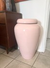 New Listing26" Mid Century Mcm Pink Ceramic Floor Vase by Premier Pottery Products Ppp