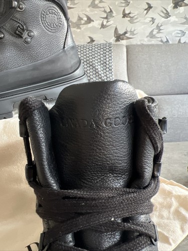 Canada Goose Journey Boots Black Womens Winter Boots UK5 USA 7 38 Chuckle Ankle - Picture 18 of 24