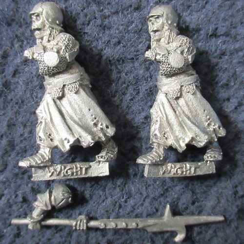 1994 Undead Wight x2 Games Workshop Warhammer Vampire Counts Army Tomb Kings D&D