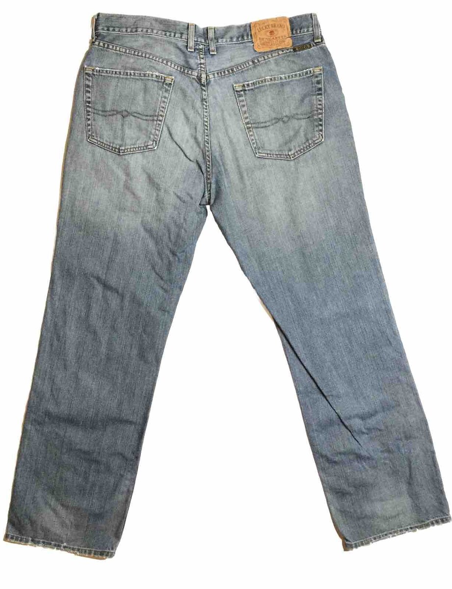 VTG Lucky Brand 36 Chopper Bootleg USA Blue Jean 36 1/2x32 3 VTG Lucky Brand 36 Chopper Bootleg USA Blue Jean 36 1/2x32 3