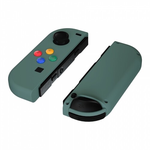 Nintendo Switch Custom Joycons Soft Touch Pine Green Joy-Con