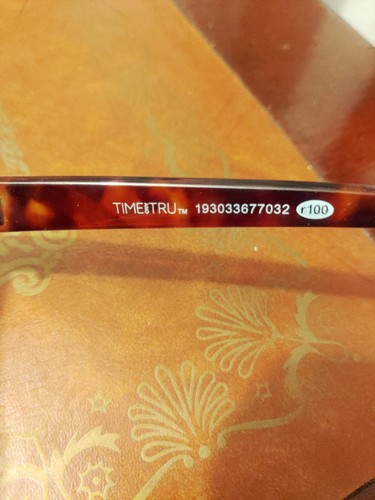 Time & Tru.-Woman's Tortoise shell Sunglasses- 100% UV Protection-New With Tags - Picture 6 of 8