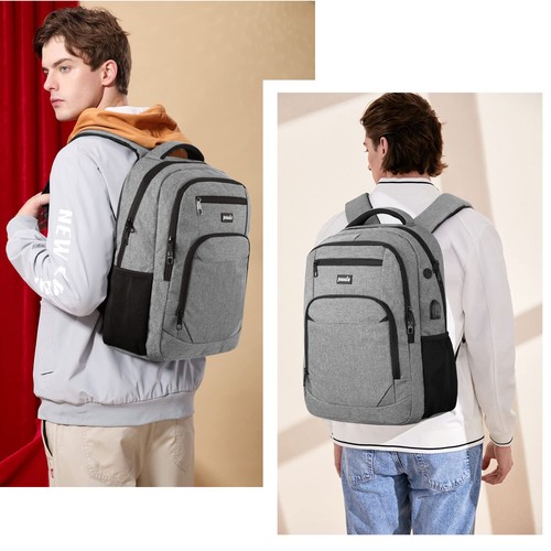 Backpack School,17.3 Inch Travel Laptop Backpack,Bookbag for Teen Boys Colleg... - Bild 2 von 8