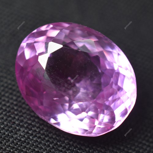 Hermosa piedra preciosa suelta corte ovalado 9,01 quilates zafiro rosa certificado luz natural - Imagen 3 de 6