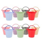 35 Pcs Mini Bucket Toy Dollhouse Buckets Pretend Play Accessories