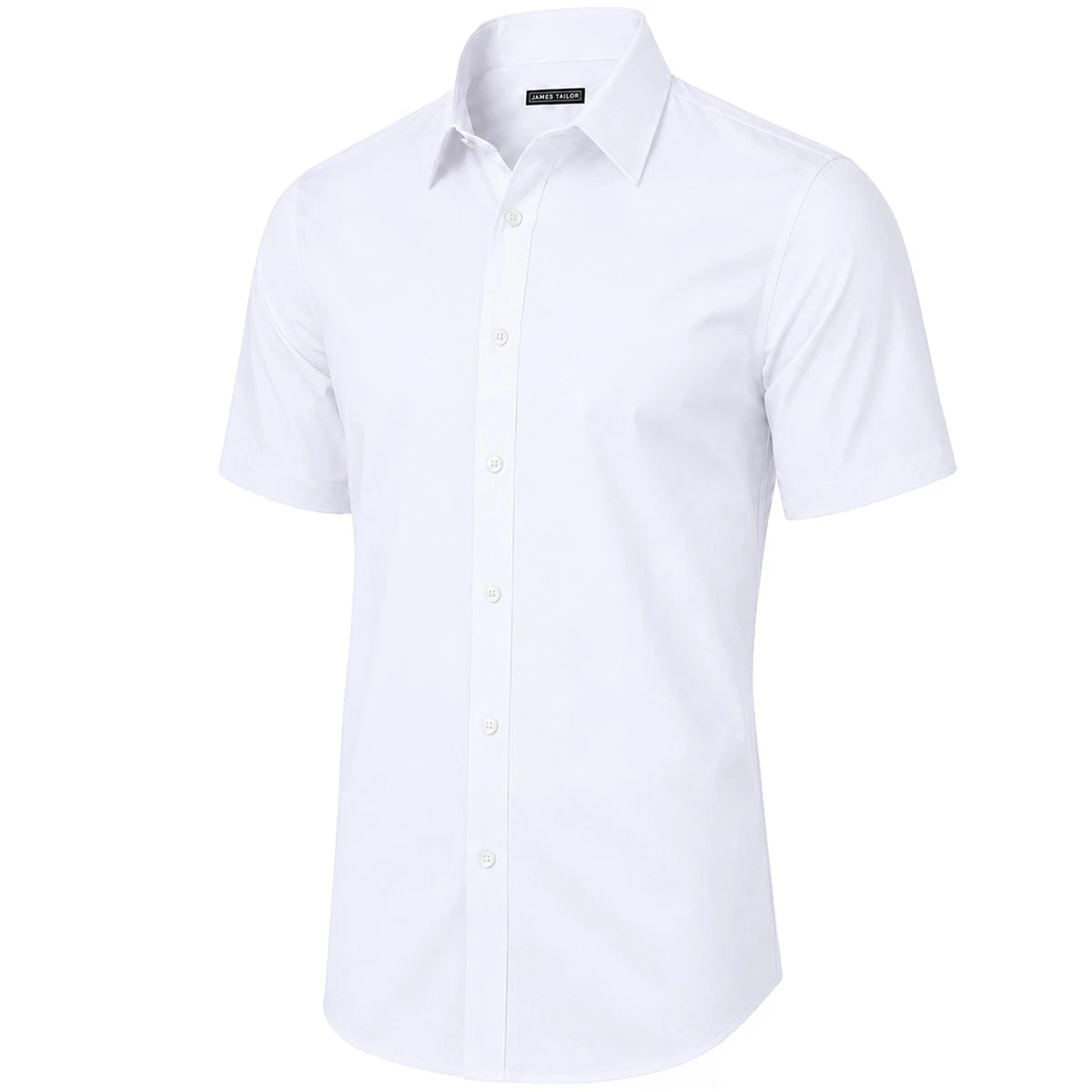 White Long Sleeve Button-Down Dress Shirts for Men for sale | eBay