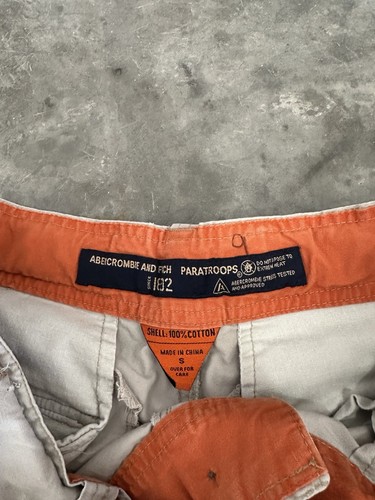Abercrombie & Fitch Vintage Paratrooper Size 30x30 Cargo Pants Y2K Small - Picture 3 of 9