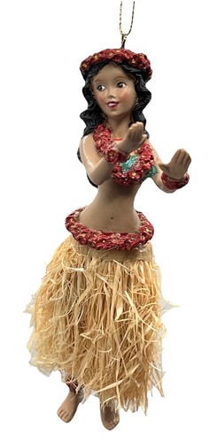 Kurt Adler Hula Mädchen Weihnachtsschmuck - Hawaii Dancing Girl S2