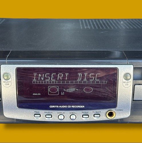 💎 Philips CDR775/17 High Speed Dual Deck Audio CD Recorder *NO REMOTE - Picture 4 of 11