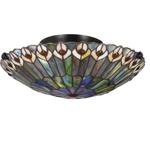 Watkins - 2 Light Flush Mount Flush Mount Quoizel Lighting TF1716VB - Picture 2 of 4