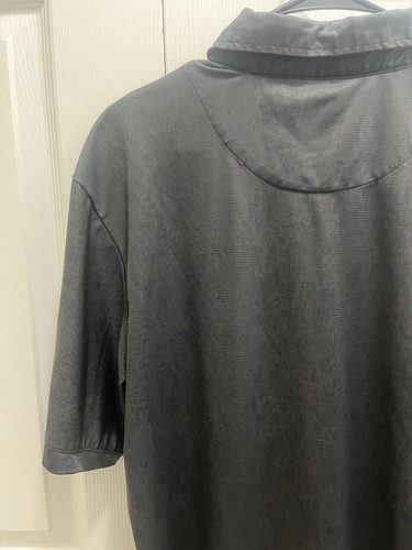 Vassari men's short-sleeve polo shirt X-Large Used Condition Color Dark Gray - Picture 12 of 14