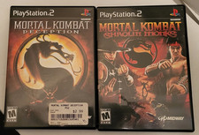 Mortal Kombat: Armageddon and Shaolin Monks PS2 Games