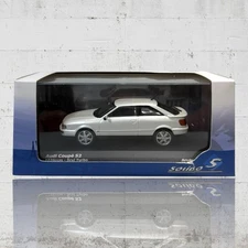 SOLIDO DIECAST 1/43 1992 AUDI COUPE S2 2226CCM 5 CYLINDER TURBO IN PEARL WHITE
