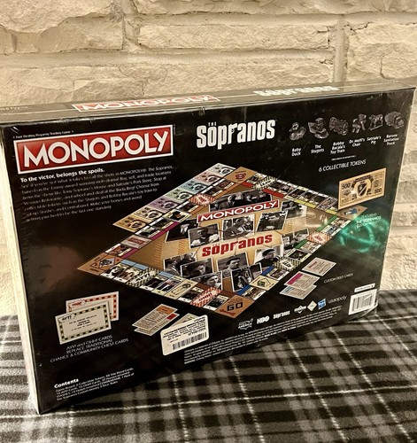 Monopoly The Sopranos Edition New Sealed - 第 2/8 張圖片