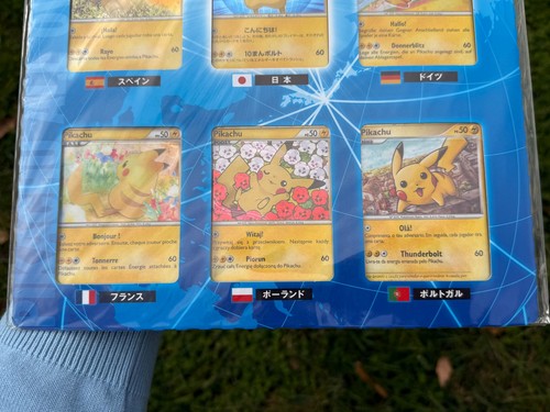 Pokemon Card Game 2010 Japanese Pikachu World Collection Blue ピカチュウ ワールド 青 9枚セット - Bild 21 von 24