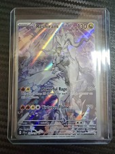 Pokémon TCG N's Reshiram Holo Card 167/159 Sv09: Journey Together Illustration