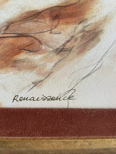 "Renaissance" Gary Benfield framed-35/150-COA- 16.25x22.25 - Picture 5 of 10