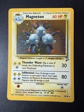 1999 TCG Pokemon Magneton 009/130 Base Set 2 Holo LP