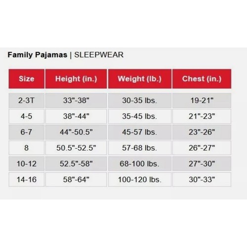 FAMILY PAJAMAS MACY'S LITTLE BIG KIDS 2-P ELFING CHRISTMAS HOLIDAY PJ SET SIZE 8 - Picture 6 of 6