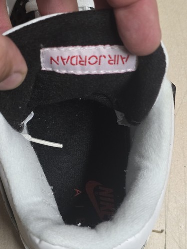 Size 9.5 -Nike Air Jordan 4 Flight Shoes white 136013-006 *BARELY WORN! - Picture 17 of 24
