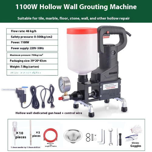 High-pressure Cement Grouting Machine Liquid Polyurethane Leak Sealing Machine - Picture 18 of 23