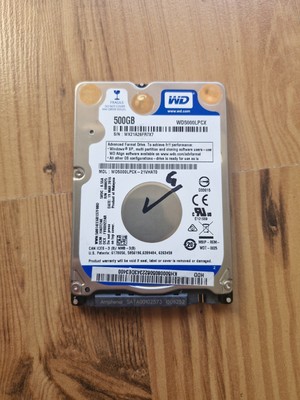 2,5'' WD Blue 500GB Festplatte (WD5000LPCX) Laptop HDD Laptop Notebook Hard Drive