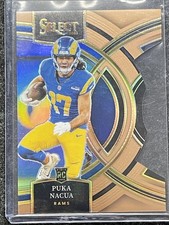 2023 Panini Select #199 Puka Nacua Copper Prizms Die Cuts #/299 Rams SN,RC