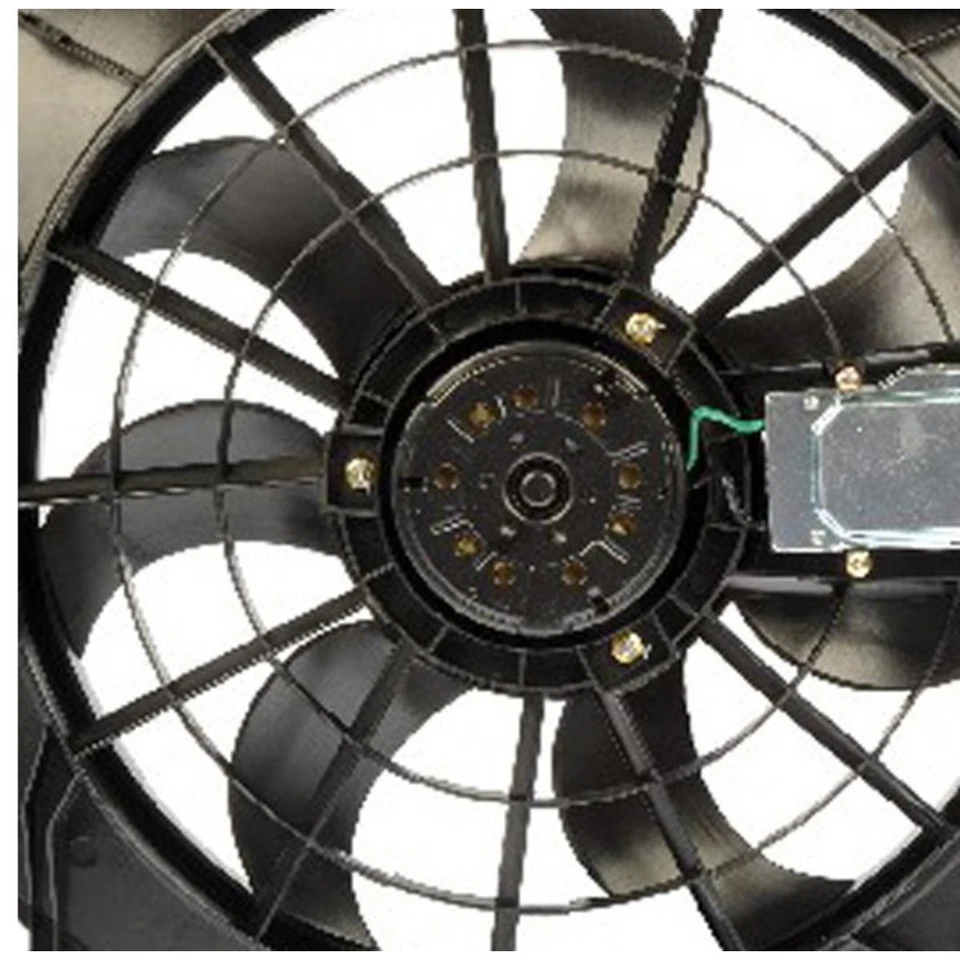 Conjunto de ventilador de refrigeración Dorman 621-199 para 325 330 328 323 E46 serie 3 BMW 325Ci Foto 2 de 3